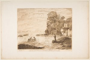 Christus ruft Petrus und Andreas, 1776 von Richard Earlom