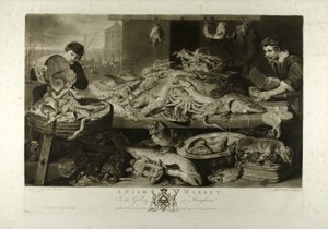 Fischmarkt von Richard Earlom