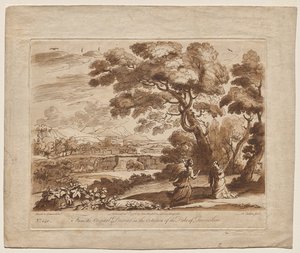 Landschaft, Platte Nr. 140 von Richard Earlom