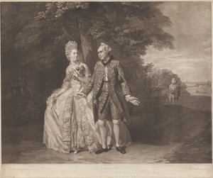 Thomas King und Sophia Baddely in "Die heimliche Ehe" von Richard Earlom