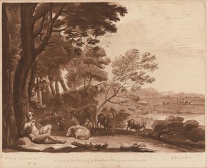 Landschaft Nr. 15 aus "Liber Veritatis"
