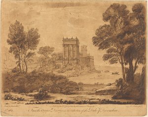 Landschaft Nr. 162 aus "Liber Veritatis"