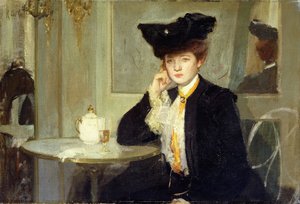 Café-Gesellschaft von Richard Emil Miller