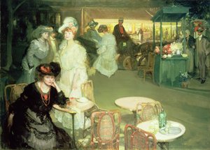 Cocktailstunde, oder Café de Nuit von Richard Emil Miller