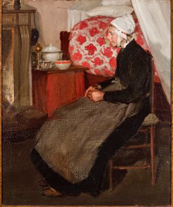 Alte niederländische Frau