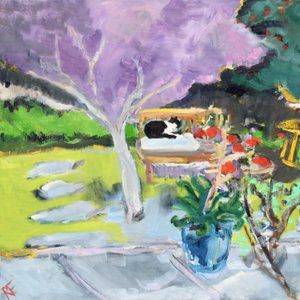 Emily in Ruhe, 2019 von Richard Fox
