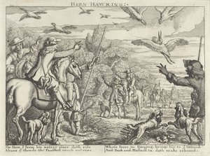 Falkenjagd auf Reiher und Enten von Richard Gaywood (possibly)