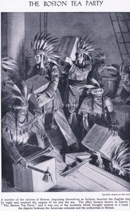 Die Boston Tea Party, ca. 1950