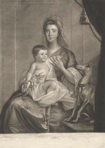 Lady Cathcart und ihr Kind von Richard Houston