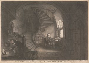 Der Philosoph in Kontemplation