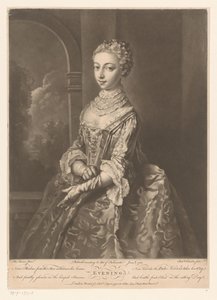 Frau mit Handschuhen am Fenster von Richard Houston