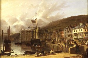 Ansicht von Dartmouth, Devon von Richard Hume Lancaster