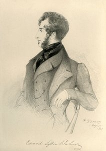 Edward Lytton Bulwer, 1837 von Richard James Lane