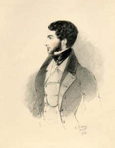 Der ehrenwerte George Byng M.P. später Viscount Enfield, 1833 von Richard James Lane