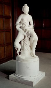 Eine Nymphe entfernt einen Dorn aus dem Fuß eines Windhundes von Richard James Wyatt