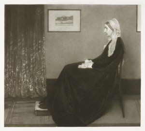 Arrangement in Grau und Schwarz Nr. 1: Porträt der Mutter des Künstlers