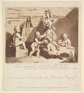 Jungen spähen auf die Natur, 1782 von Richard Livesay