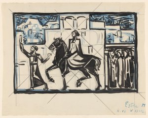 Triumph von Mordechai von Richard Nicolaüs Roland Holst (possibly)