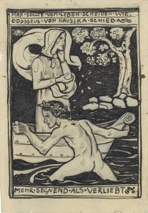 Der Abschied von Odysseus und Nausikaa von Richard Nicolaüs Roland Holst