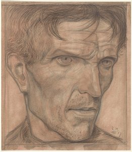 Kopf eines Mannes von Richard Nicolaüs Roland Holst