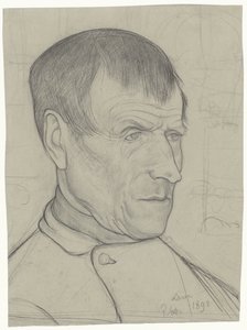Kopf eines Mannes aus Laren von Richard Nicolaüs Roland Holst