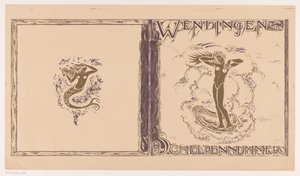 Umschlagentwurf für: Wendingen, Schelpennummer, 1923 von Richard Nicolaüs Roland Holst