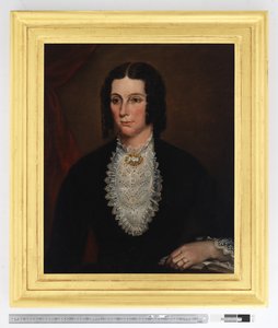 Porträt von Sarah Scarvell, geb. Redmond, 1855 von Richard Noble