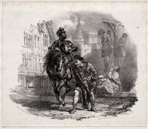 Die Flucht aus Argyle Castle von Richard Parkes Bonington