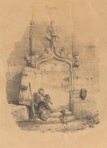 Titelseite zu Restes et Fragments von Richard Parkes Bonington