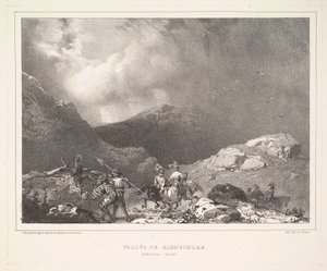 Glenfinlas-Tal, 1826 von Richard Parkes Bonington