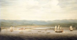 Ansicht von Port Royal, Jamaika, ca. 1758 von Richard Paton