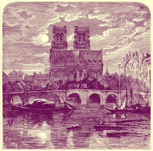 Kathedrale von Notre Dame, Illustration aus 