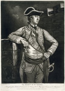 Der ehrenwerte Sir Wm. Howe, Ritter des Bades und Oberbefehlshaber der Streitkräfte seiner Majestät in Amerika von Richard Purcell