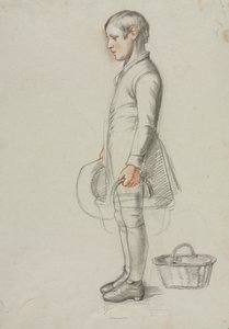 Studie für Country Cousins, ca. 1847-1848 von Richard Redgrave