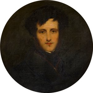 Porträt von John George Weld Forester, 2. Lord Forester von Richard Rothwell