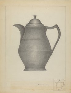 Zinnkrug von Richard Schoene