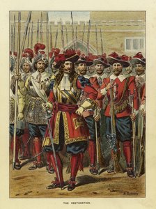 Epochen der britischen Armee - Die Restauration von Richard Simkin