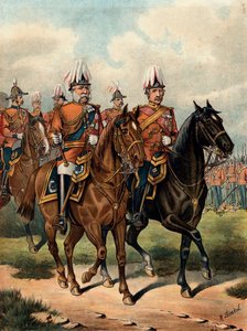 George William Frederick Charles, 2. Herzog von Cambridge, britischer Soldat, um 1885
