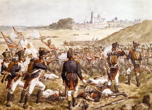 Die Schlacht von Salamanca, 22. Juli 1812, ca. 1900