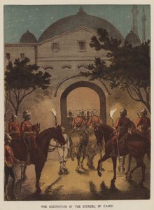 Die Besetzung der Zitadelle von Kairo von Richard Simkin