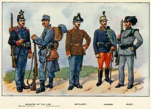 Typen der österreichisch-ungarischen Armee, 1919