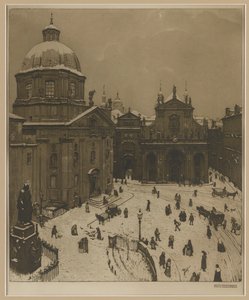 Der Kreuzherrenplatz in Prag
