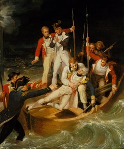 Nelson verwundet in Teneriffa, 24. Juli 1797