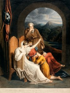 Königin Judith rezitiert Alfred, veröffentlicht 1801