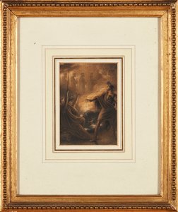 Die Vision der Nachkommen von Banquo von Richard Westall