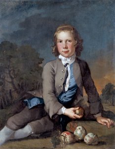 Junge mit Äpfeln, 1729-1740 von Richard Wilson