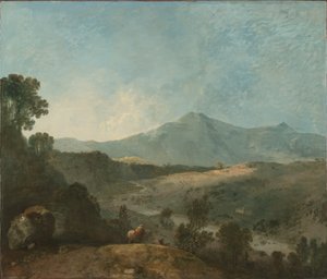 Cader Idris, mit dem Mawddach-Fluss, ca. 1774 von Richard Wilson