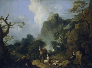 Landschaft mit Banditen