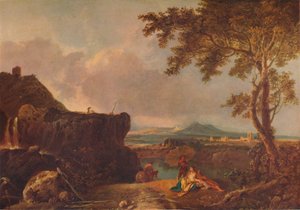 Der weiße Mönch II, um 1775 von Richard Wilson