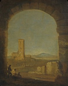 Torre del Fiscale, bei Rom, Italien, ca. 1775 von Richard Wilson